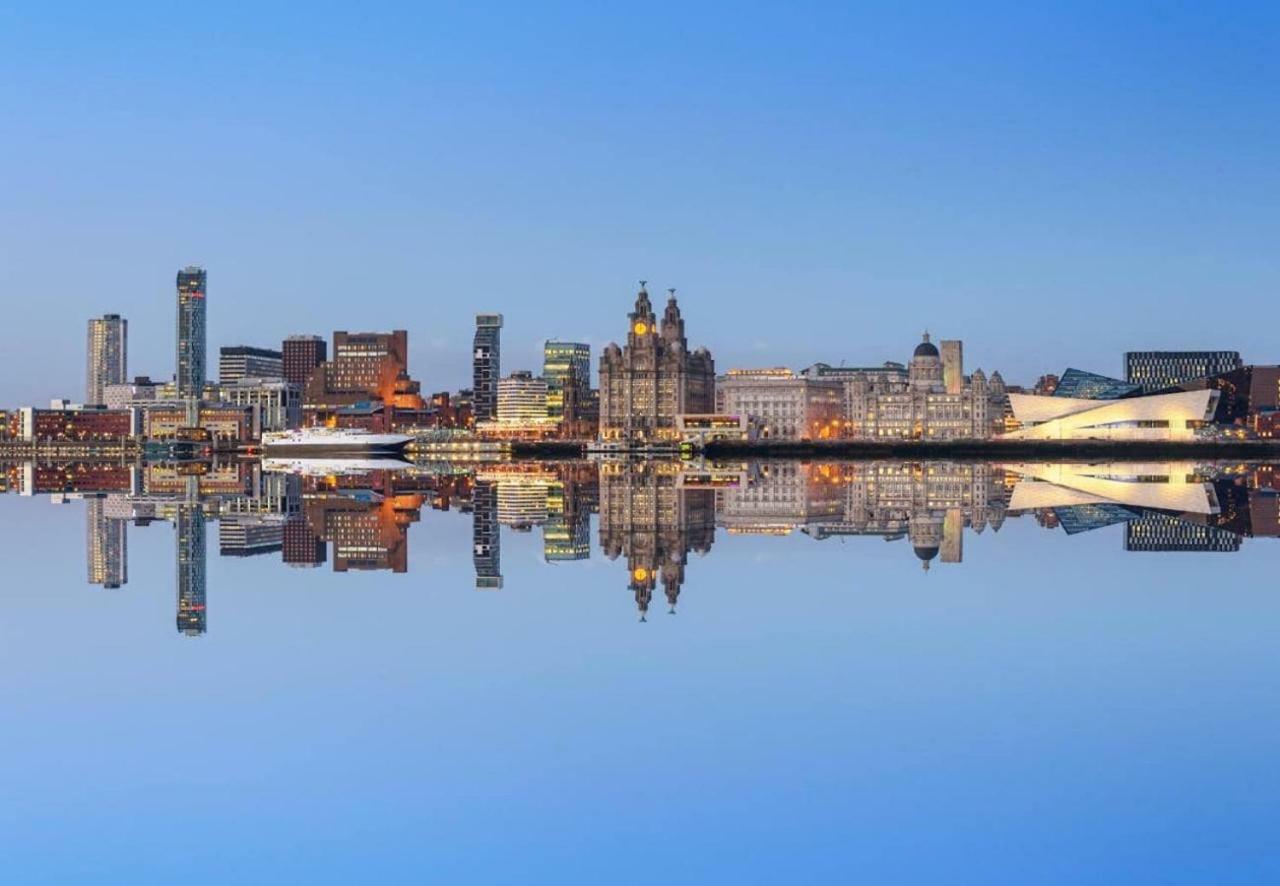 Comfortable Liverpool Townhouse - Free Parking 外观 照片